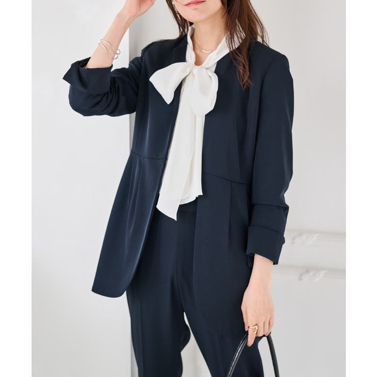 ＜２点セット＞ラウンドヘムジャケットセットアップ | RANAN | 詳細画像10 