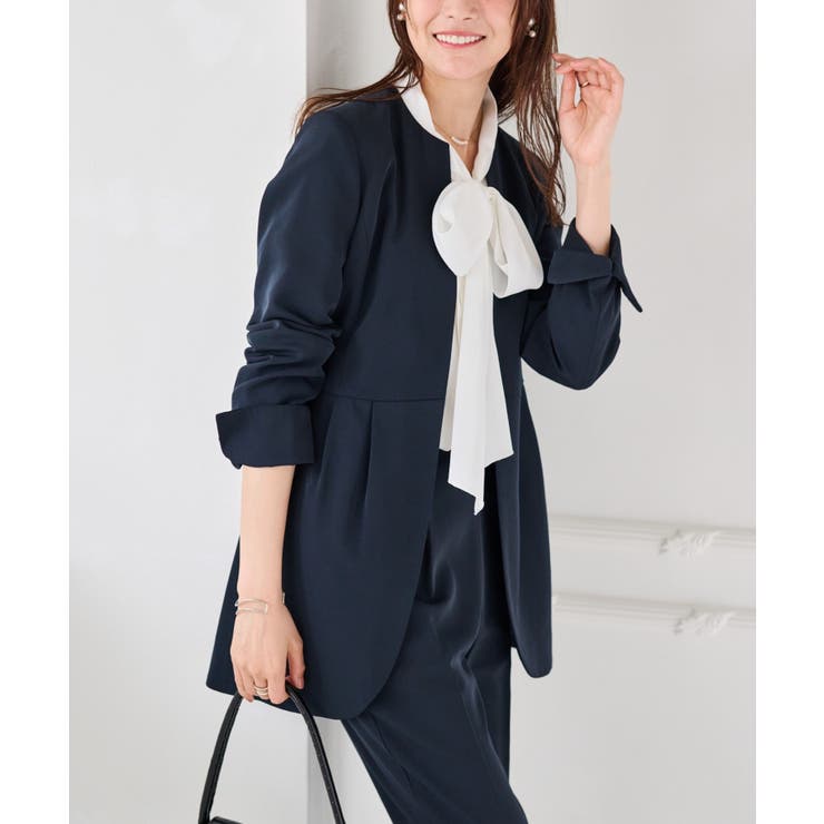 ＜２点セット＞ラウンドヘムジャケットセットアップ | RANAN | 詳細画像11 