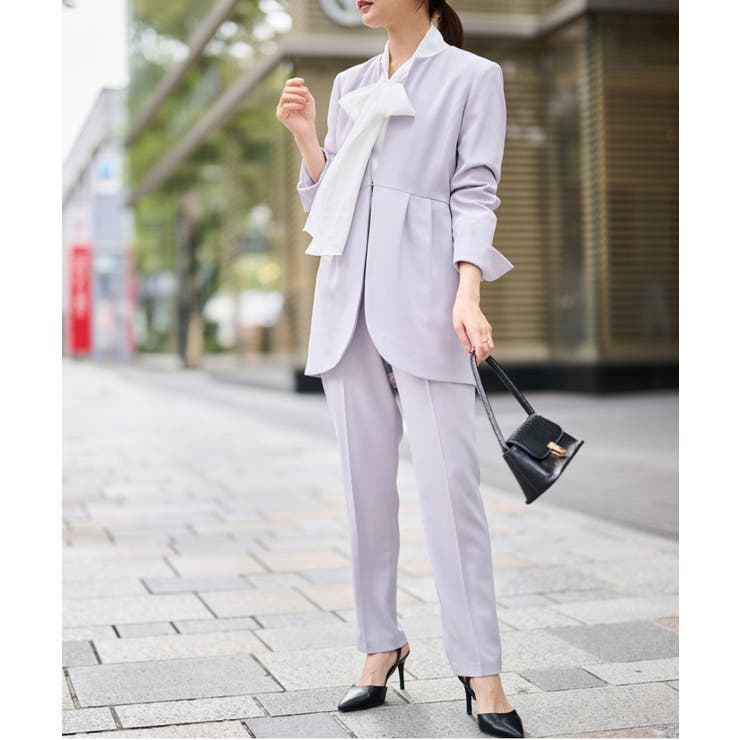 ＜２点セット＞ラウンドヘムジャケットセットアップ | RANAN | 詳細画像14 