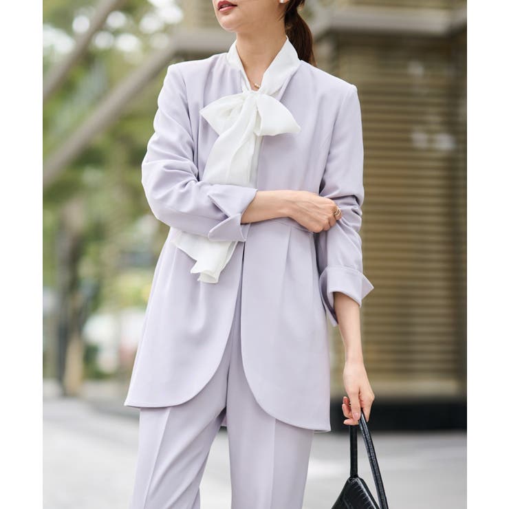 ＜２点セット＞ラウンドヘムジャケットセットアップ | RANAN | 詳細画像17 