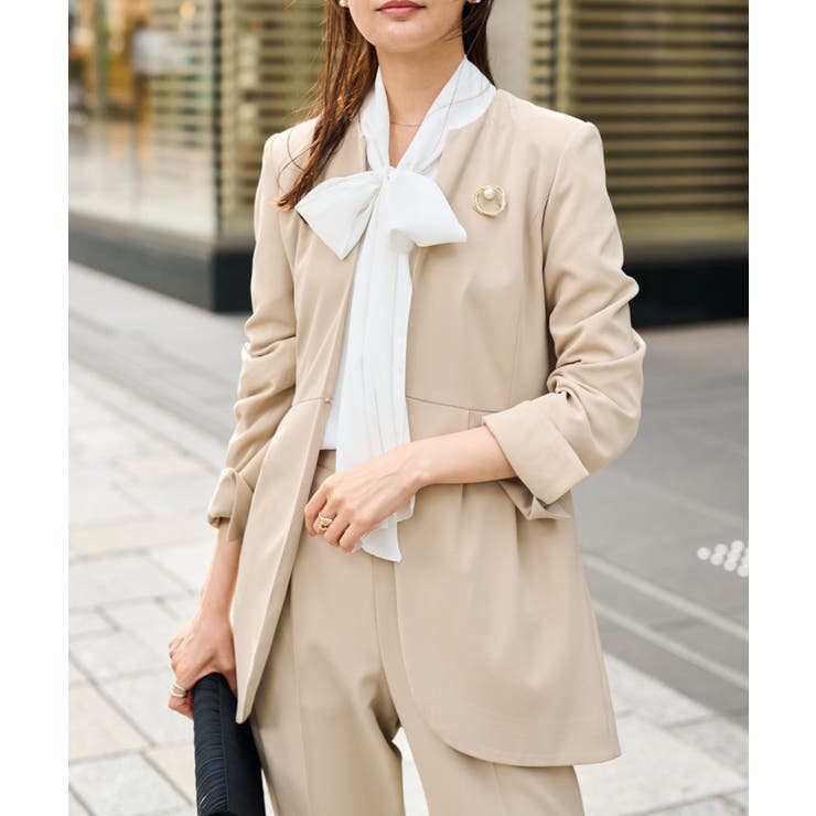 ＜２点セット＞ラウンドヘムジャケットセットアップ | RANAN | 詳細画像25 