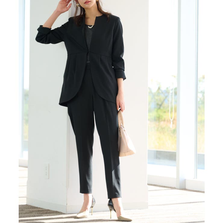 ＜２点セット＞ラウンドヘムジャケットセットアップ | RANAN | 詳細画像3 