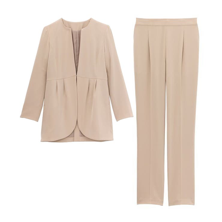 ＜２点セット＞ラウンドヘムジャケットセットアップ | RANAN | 詳細画像32 