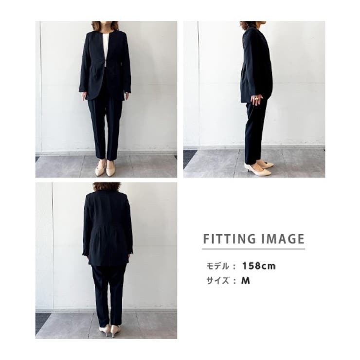 ＜２点セット＞ラウンドヘムジャケットセットアップ | RANAN | 詳細画像41 