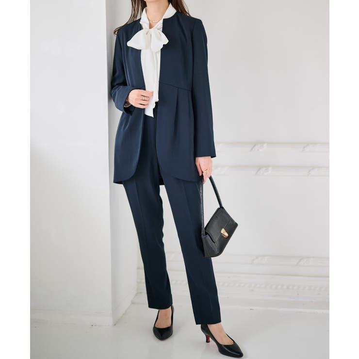 ＜２点セット＞ラウンドヘムジャケットセットアップ | RANAN | 詳細画像9 