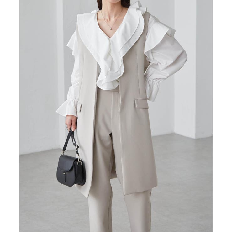 ＜２点セット＞ロングジレセットアップ | RANAN | 詳細画像16 