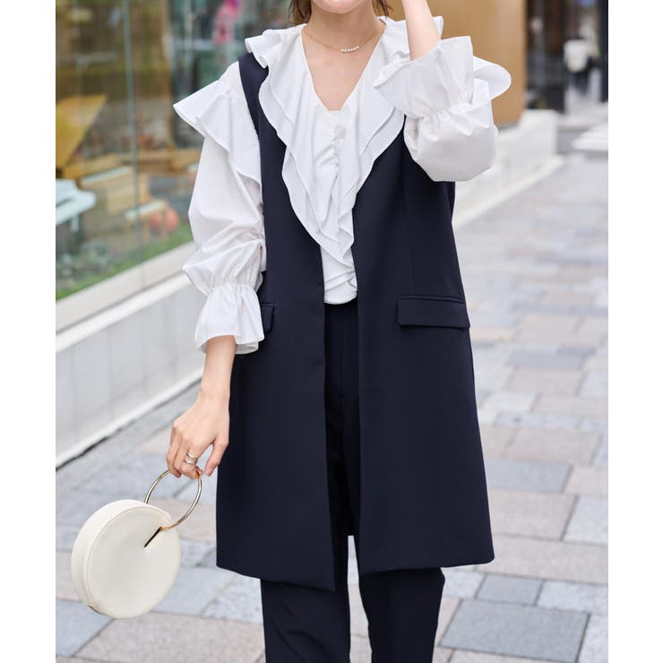 ＜２点セット＞ロングジレセットアップ | RANAN | 詳細画像2 