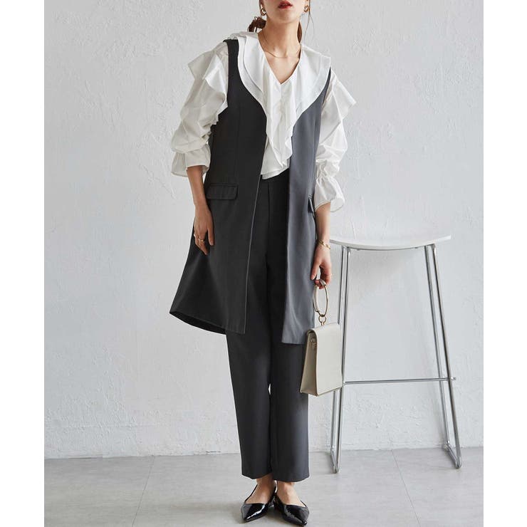 ＜２点セット＞ロングジレセットアップ | RANAN | 詳細画像34 