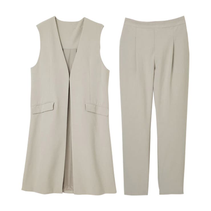 ＜２点セット＞ロングジレセットアップ | RANAN | 詳細画像46 