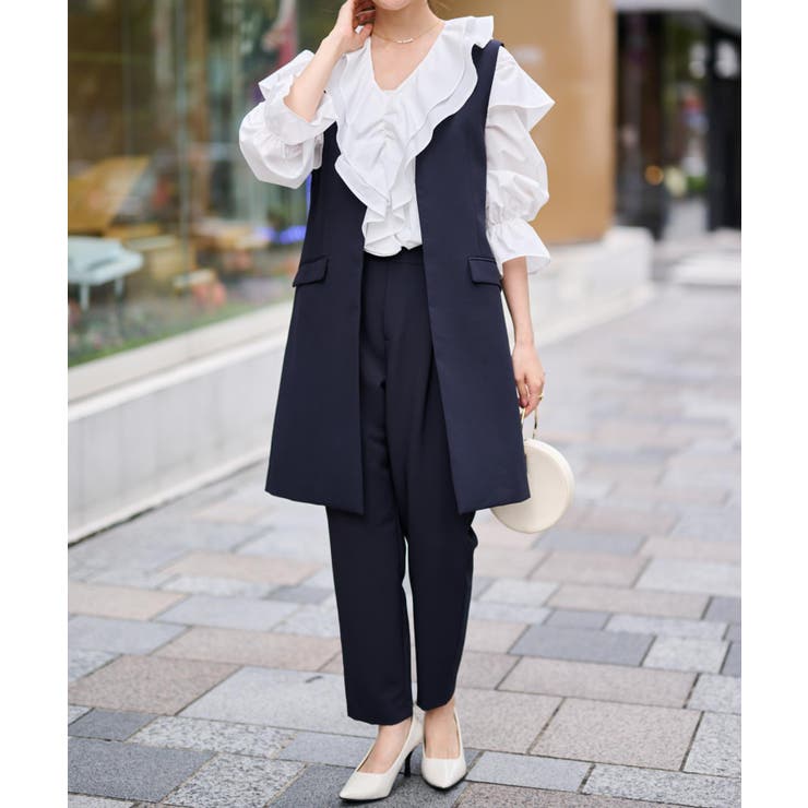 ＜２点セット＞ロングジレセットアップ | RANAN | 詳細画像5 