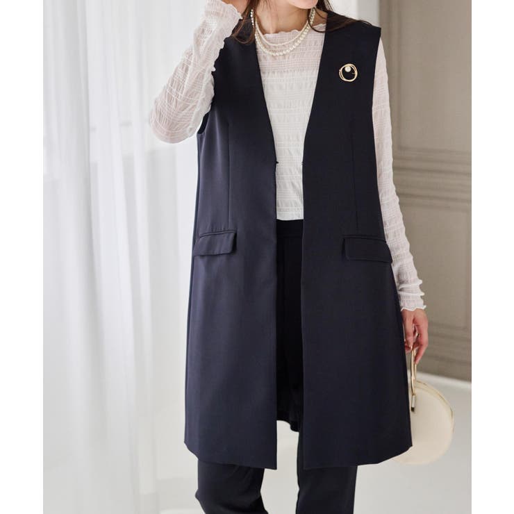 ＜２点セット＞ロングジレセットアップ | RANAN | 詳細画像6 