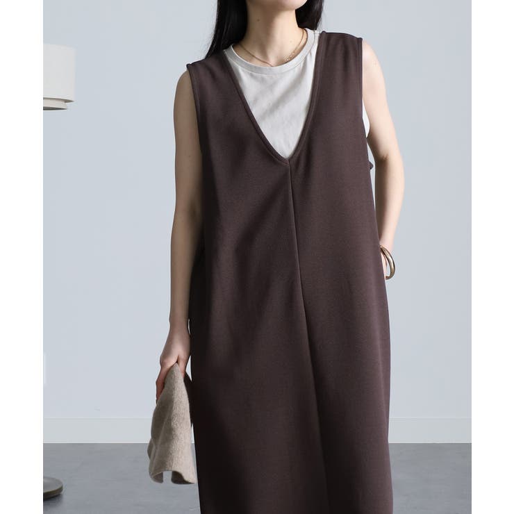 グレージュ(ロング | ひんやり！ジャンパースカート | RANAN