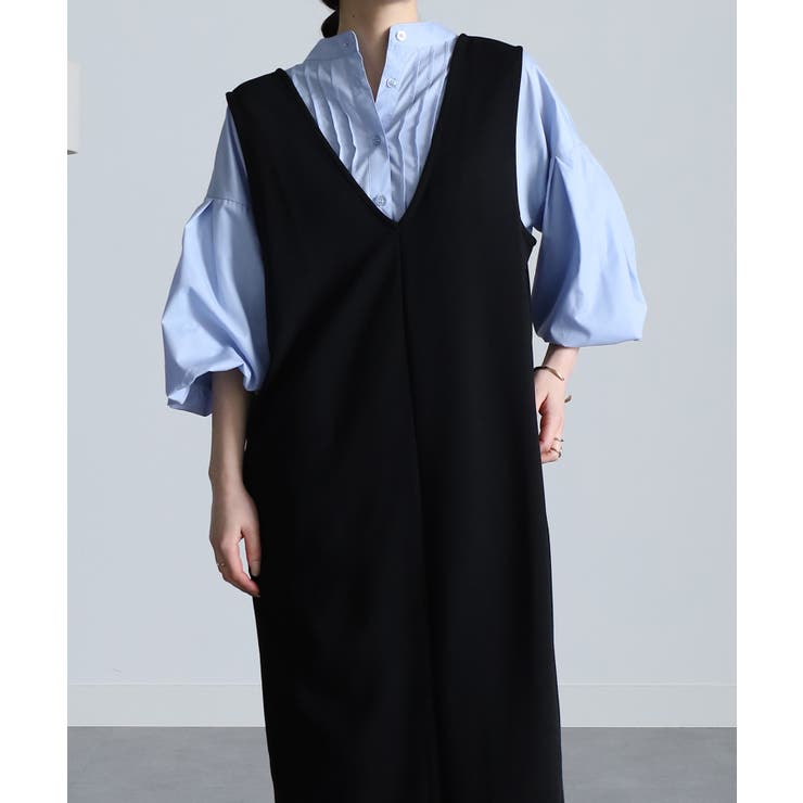 ネイビー(ロング) | ひんやり！ジャンパースカート | RANAN