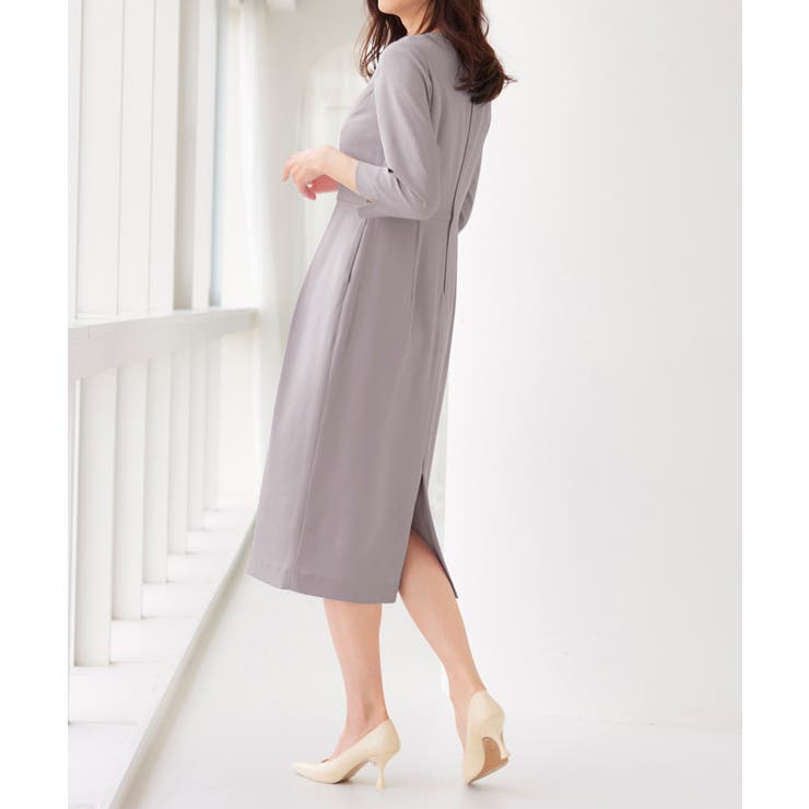 [2点SET]ペプラムジャケット＋ワンピースセットアップ | RANAN | 詳細画像10 