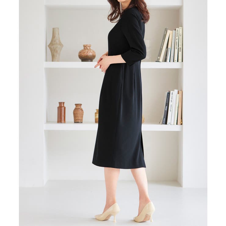 [2点SET]ペプラムジャケット＋ワンピースセットアップ | RANAN | 詳細画像23 