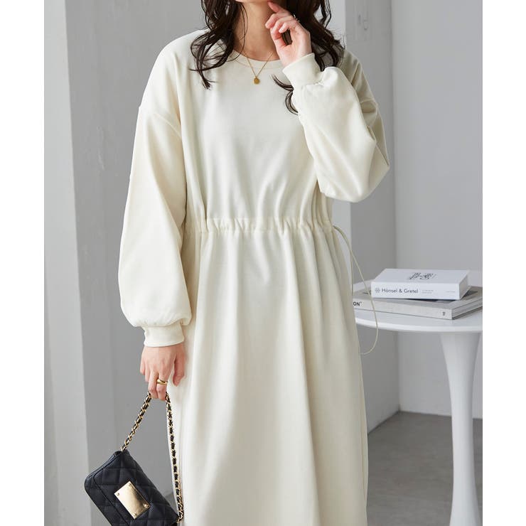 裏起毛！アンチピリング！ドロストワンピ | RANAN | 詳細画像15 