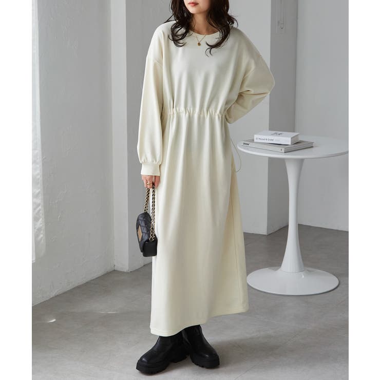 裏起毛！アンチピリング！ドロストワンピ | RANAN | 詳細画像17 