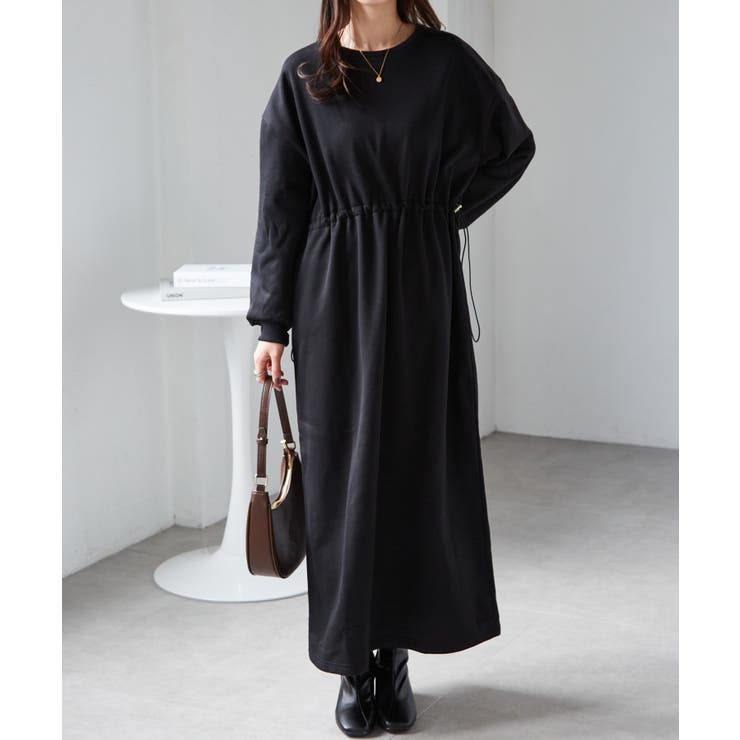 裏起毛！アンチピリング！ドロストワンピ | RANAN | 詳細画像3 