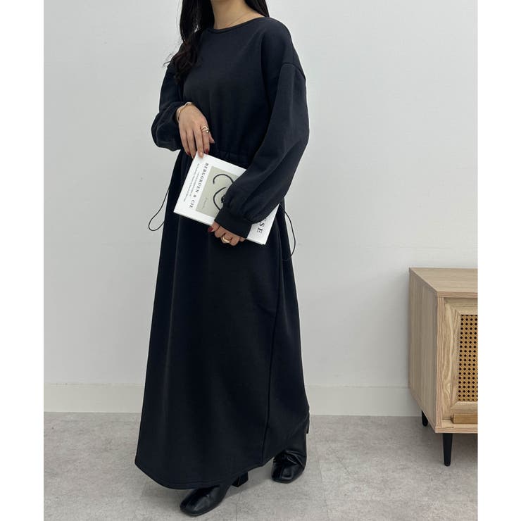 裏起毛！アンチピリング！ドロストワンピ | RANAN | 詳細画像6 