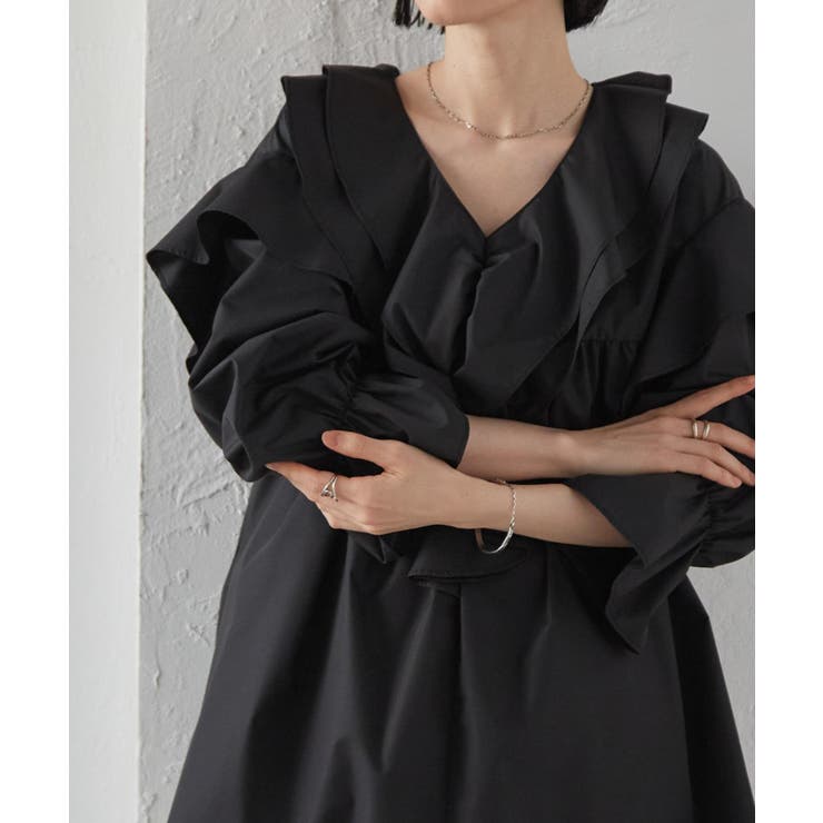 ビッグカラーフリルブラウス | RANAN | 詳細画像26 