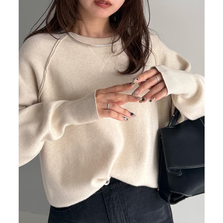 機能付！スウェットライクニット | RANAN | 詳細画像2 