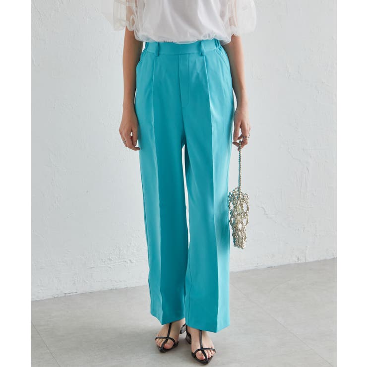 機能付！美脚シルエットセンタープレスワイドパンツ | RANAN | 詳細画像32 