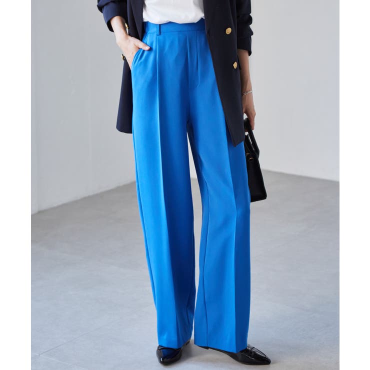 機能付！美脚シルエットセンタープレスワイドパンツ | RANAN | 詳細画像36 