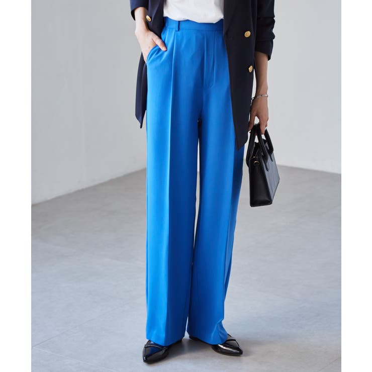 機能付！美脚シルエットセンタープレスワイドパンツ | RANAN | 詳細画像37 