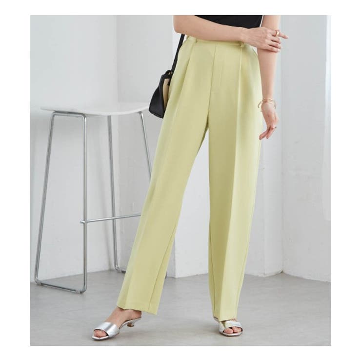 機能付！美脚シルエットセンタープレスワイドパンツ | RANAN | 詳細画像40 