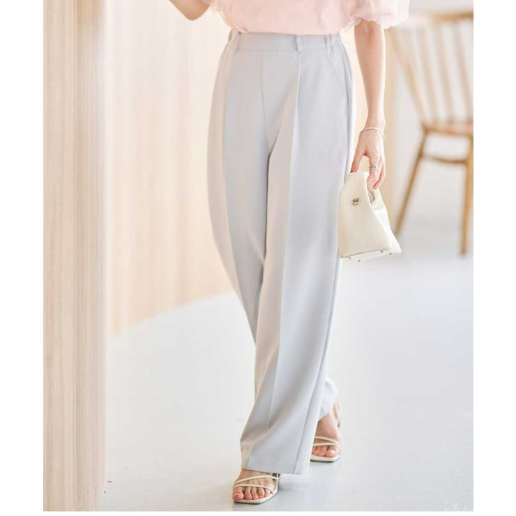 機能付！美脚シルエットセンタープレスワイドパンツ | RANAN | 詳細画像41 