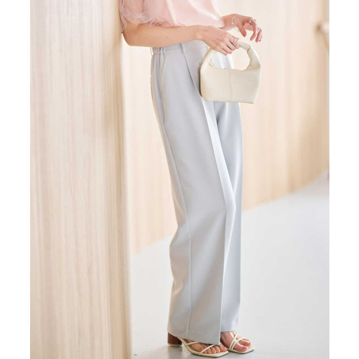 機能付！美脚シルエットセンタープレスワイドパンツ | RANAN | 詳細画像42 