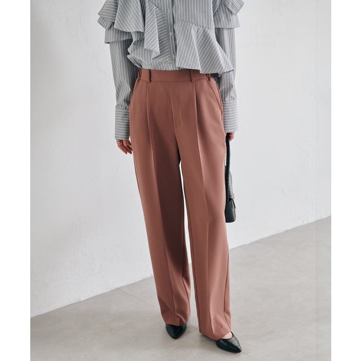 機能付！美脚シルエットセンタープレスワイドパンツ | RANAN | 詳細画像11 