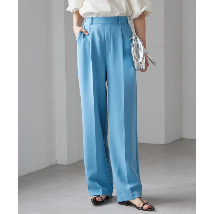 機能付！美脚シルエットセンタープレスワイドパンツ | RANAN | 詳細画像18 