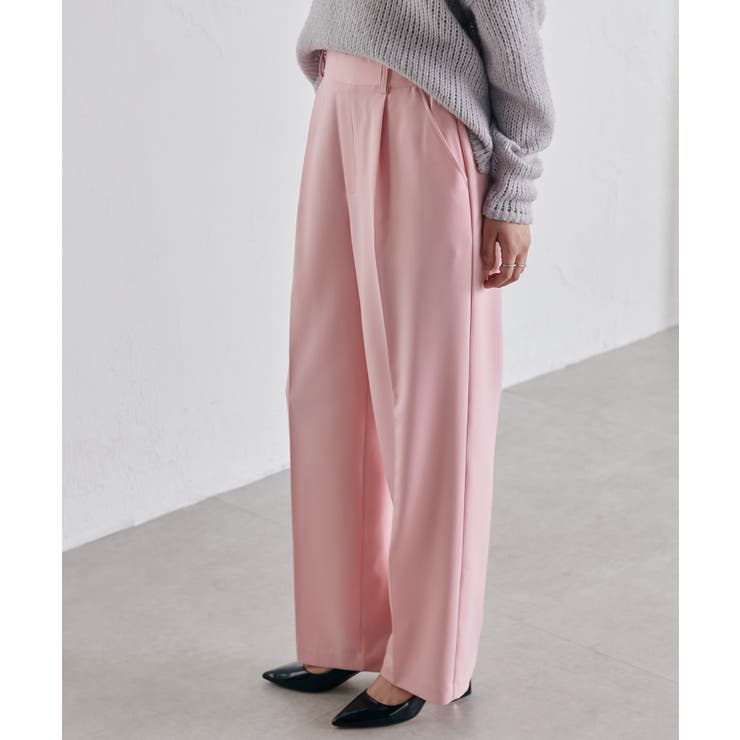 機能付！美脚シルエットセンタープレスワイドパンツ | RANAN | 詳細画像27 