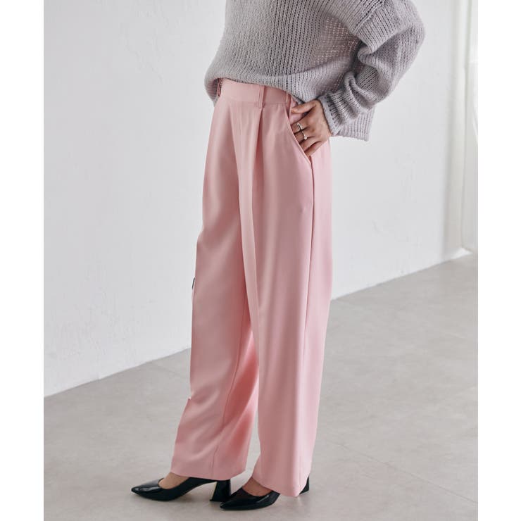 機能付！美脚シルエットセンタープレスワイドパンツ | RANAN | 詳細画像29 