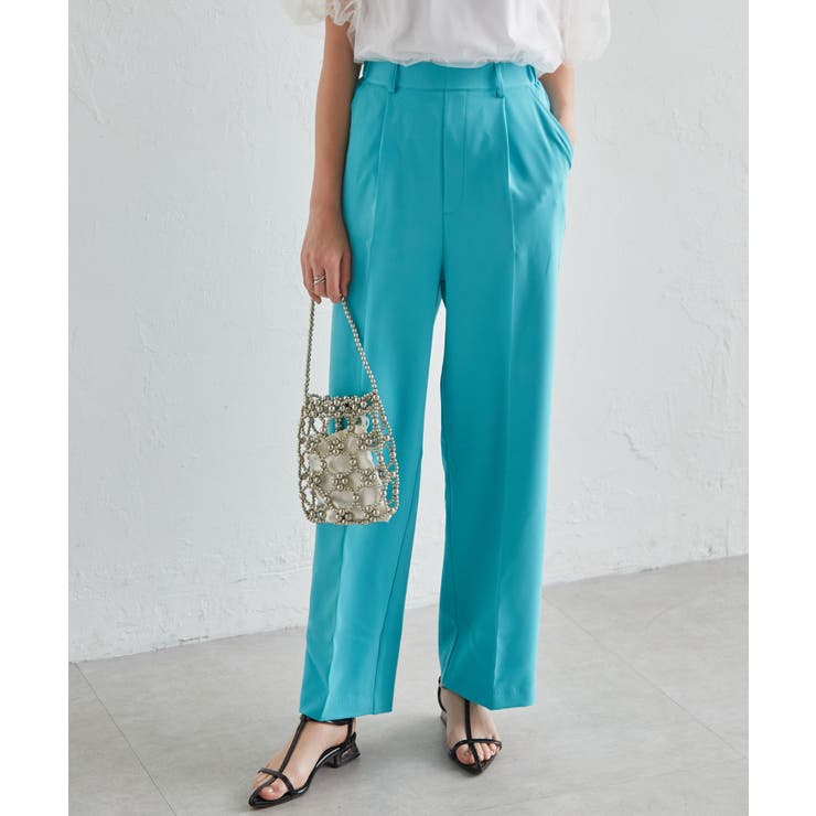 機能付！美脚シルエットセンタープレスワイドパンツ | RANAN | 詳細画像31 