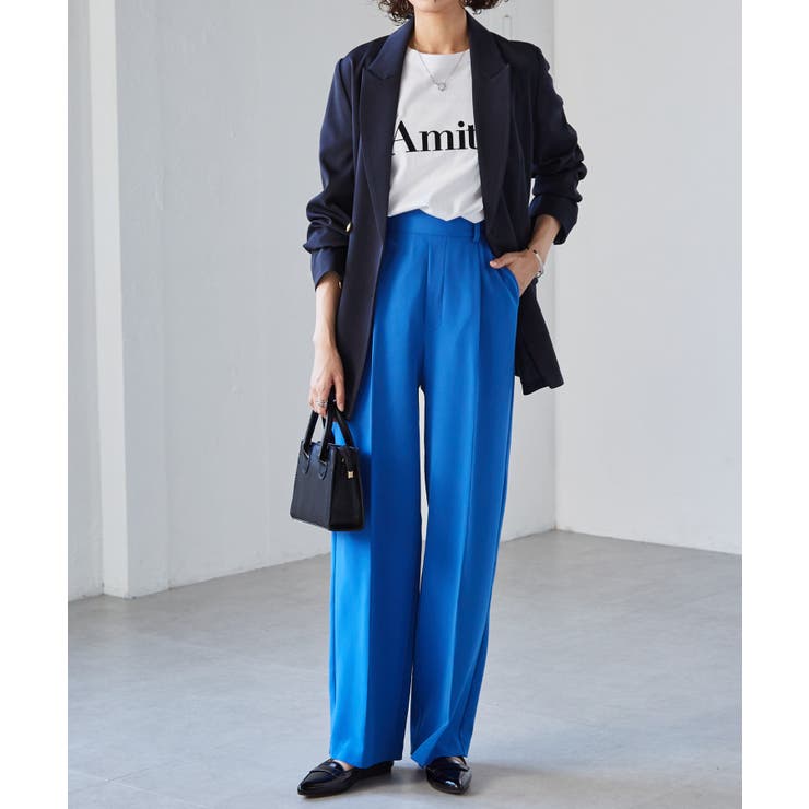 機能付！美脚シルエットセンタープレスワイドパンツ | RANAN | 詳細画像38 