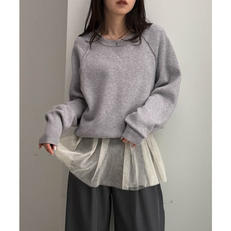 ラメチュールペプラムキャミソール | RANAN | 詳細画像2 