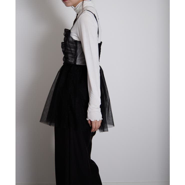 ラメチュールペプラムキャミソール | RANAN | 詳細画像23 