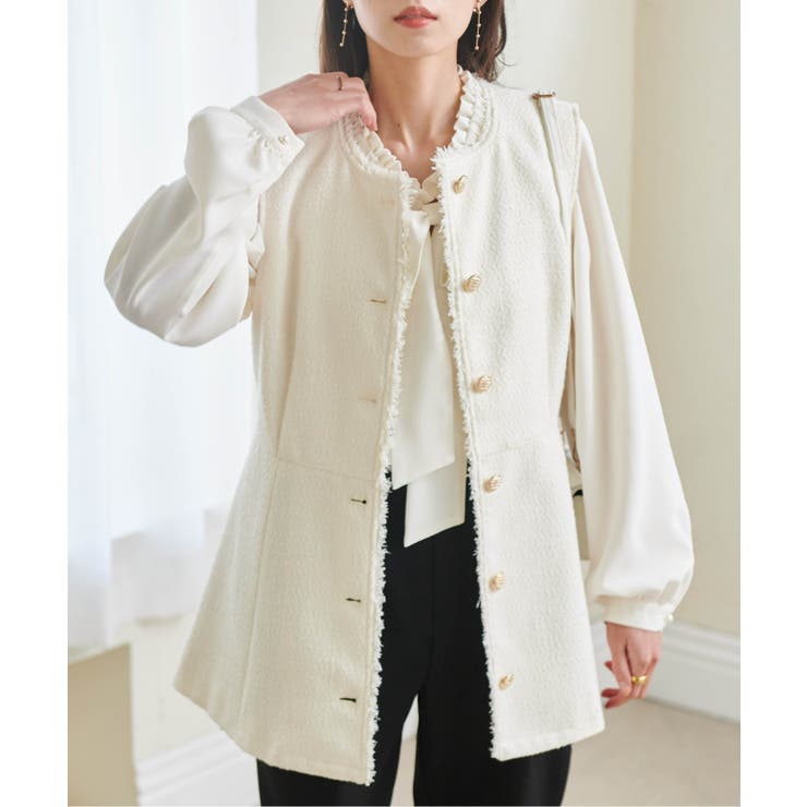 ペプラムツイードジレ | RANAN | 詳細画像12 