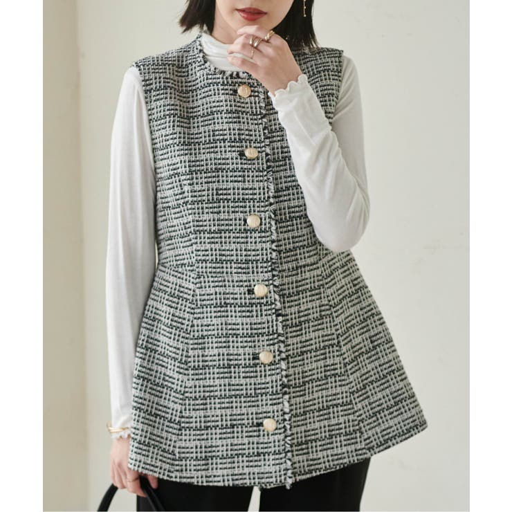 ペプラムツイードジレ | RANAN | 詳細画像13 