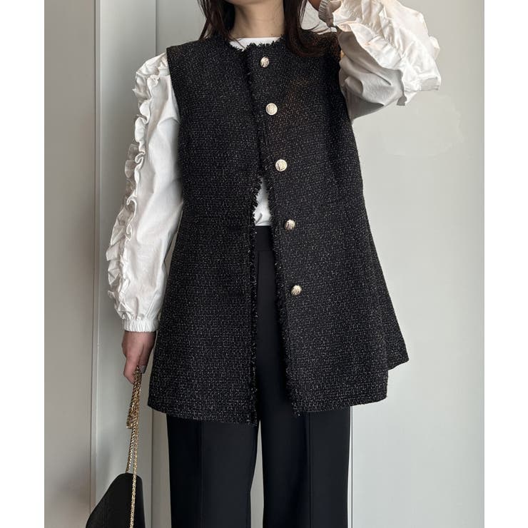 ペプラムツイードジレ | RANAN | 詳細画像7 