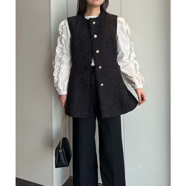 ペプラムツイードジレ | RANAN | 詳細画像8 