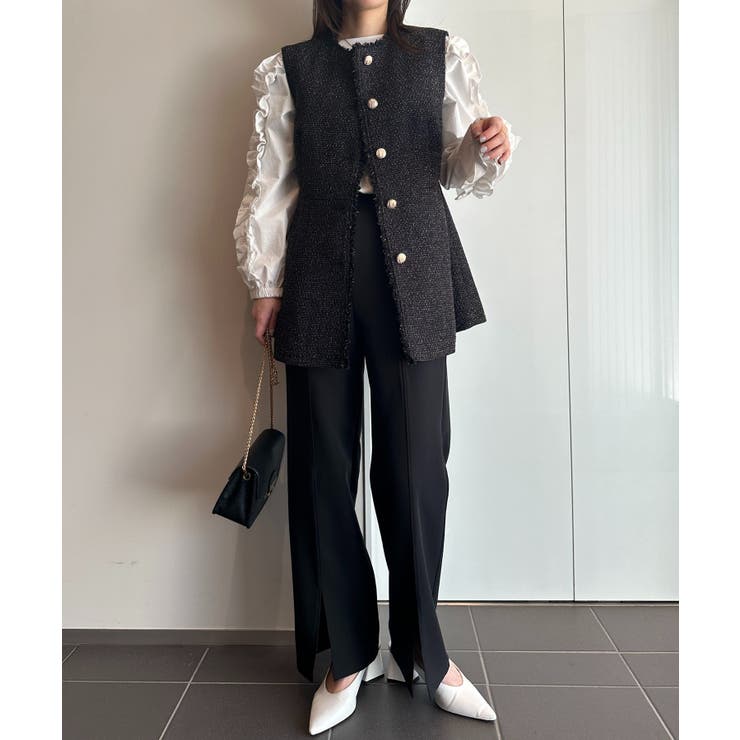 ペプラムツイードジレ | RANAN | 詳細画像9 