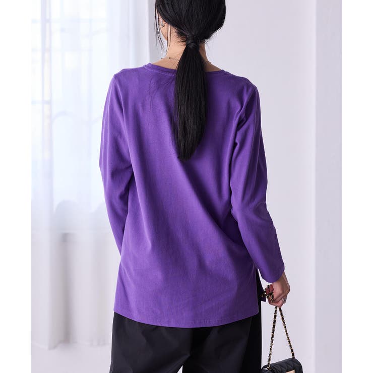 ＜ＢＣ＞吸湿発熱！裾スリットプルオーバー | RANAN | 詳細画像10 