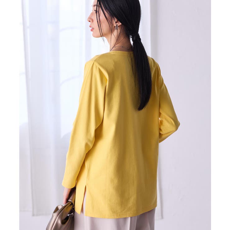 ＜ＢＣ＞吸湿発熱！裾スリットプルオーバー | RANAN | 詳細画像12 