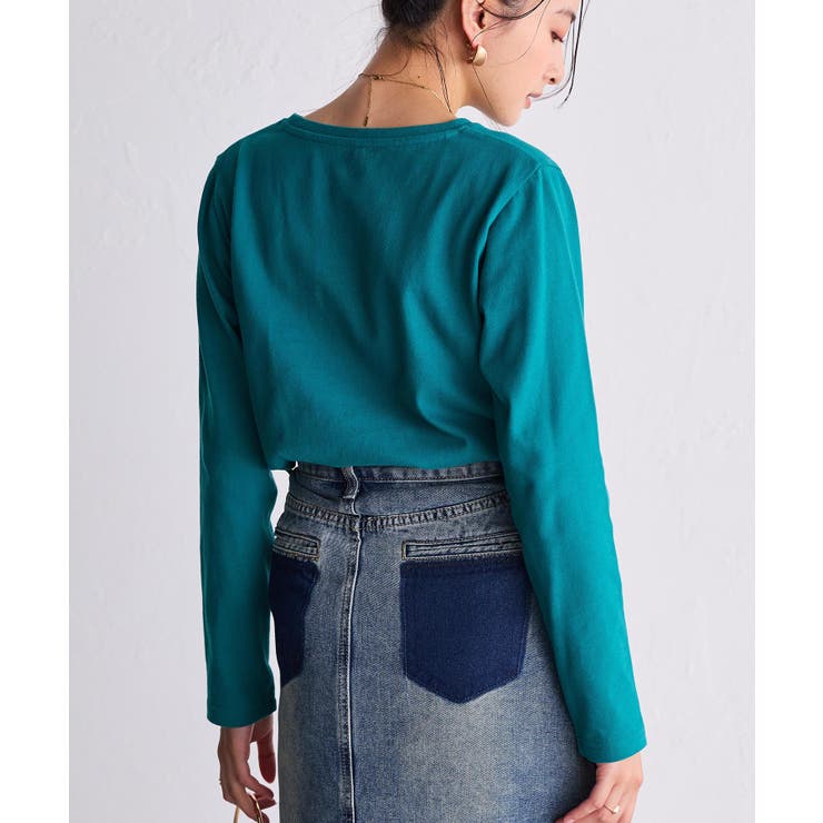 ＜ＢＣ＞吸湿発熱！裾スリットプルオーバー | RANAN | 詳細画像3 