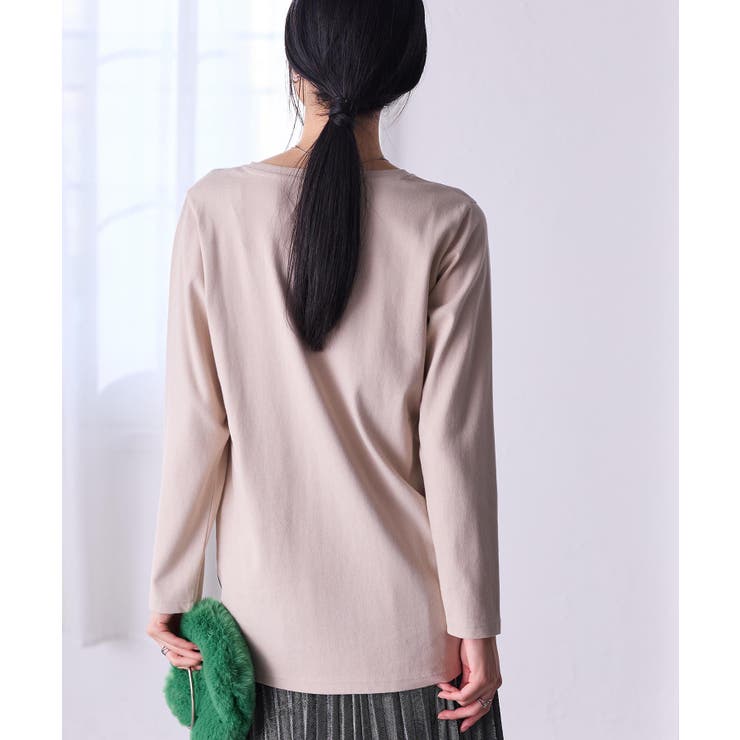 ＜ＢＣ＞吸湿発熱！裾スリットプルオーバー | RANAN | 詳細画像5 