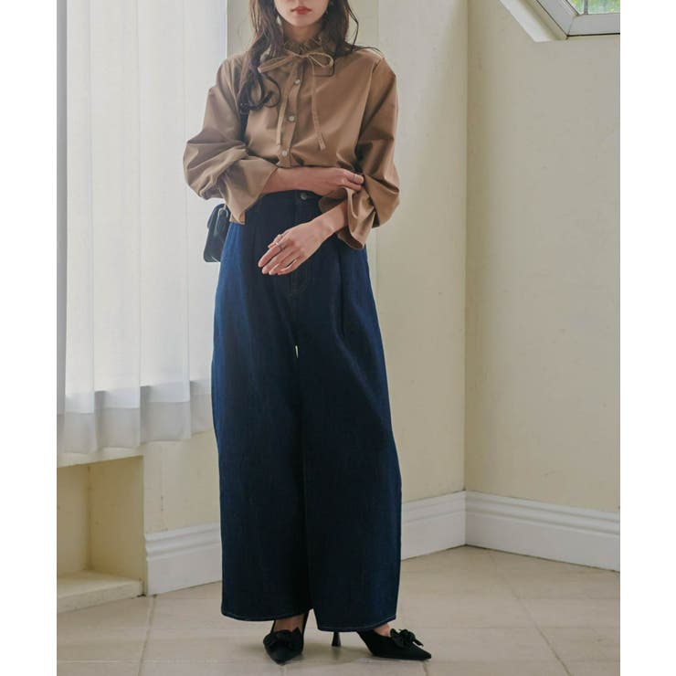 プチフリルリボン付きブラウス | RANAN | 詳細画像20 