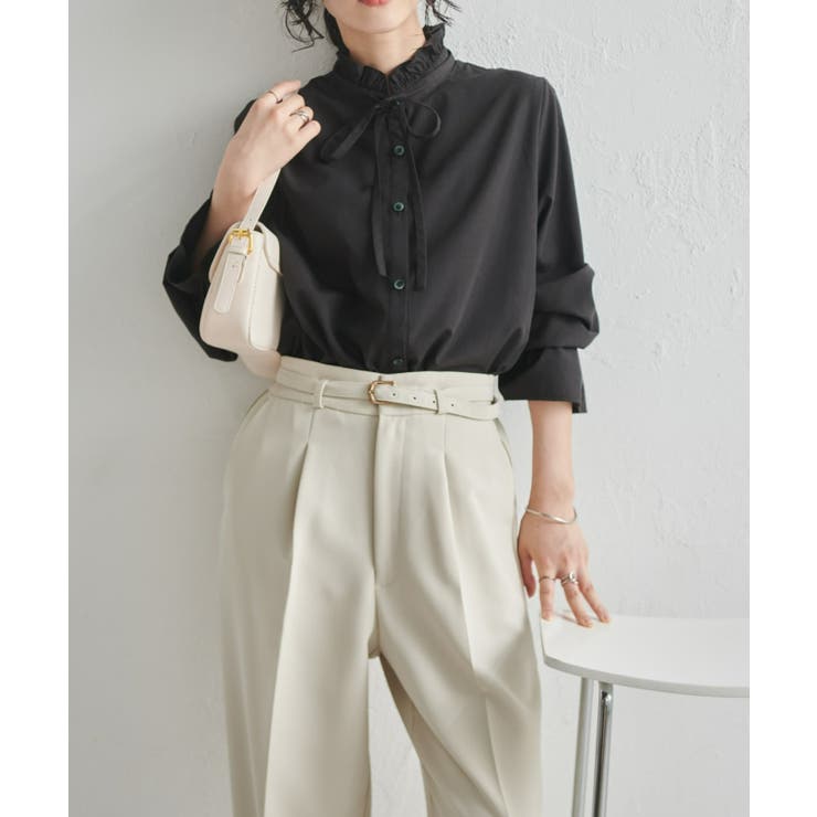 プチフリルリボン付きブラウス | RANAN | 詳細画像26 